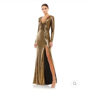 Gold Formal Dress